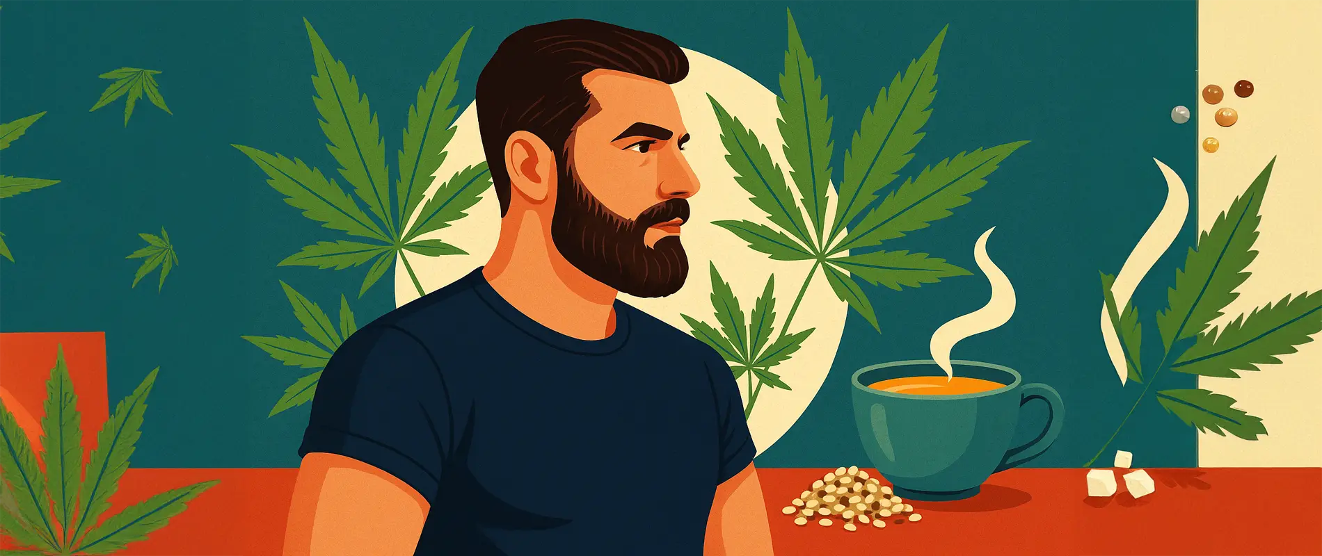 A Natural Boost for Men's Health: The Secrets of Rooibos, Hemp, and Ginger