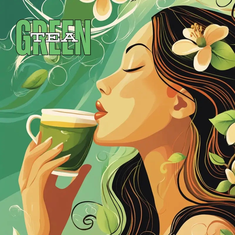 Embark on a whimsical journey with Holy Tea’s curated collection of loose-leaf green tea blends! 🍃