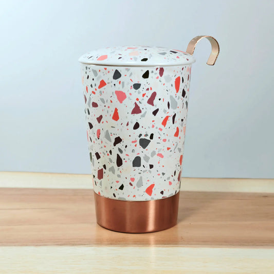 Elevate Your Sipping Experience with the TEAEVE Terrazzo Mug by EigenArt