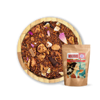 Warm up this winter with Winter Glow by Holy Tea, an organic Rooibos blend with cinnamon, orange, clove, and cardamom. Cozy up with this certified organic tea, available in 50g and 100g packs. - 50G