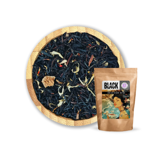 Caribbean Berry - Tropical Black Tea with Cranberry, Pomegranate & Rum - 50 Grams