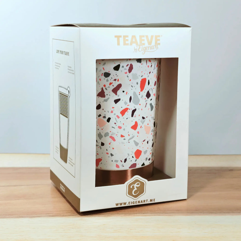 Elevate Your Sipping Experience with the TEAEVE Terrazzo Mug by EigenArt