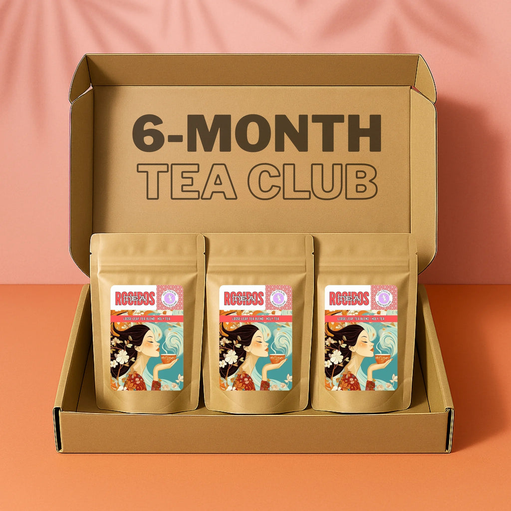 6-Month Prepaid Tea Subscription – 18 Premium Blends + 1 Month Free