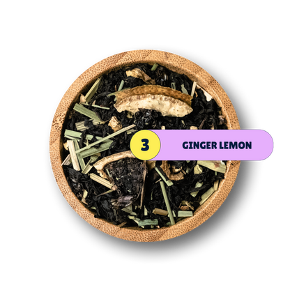 Holy Tea's Black Tea Trio from Amsterdam: A Journey Through Flavors - Ginger Lemon