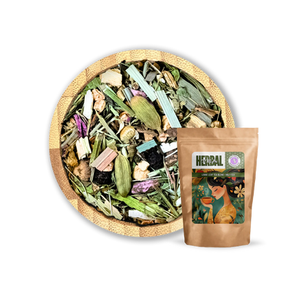 Cold Care Tea - Tisane Apaisante avec Gingembre, Échinacée & Camomille