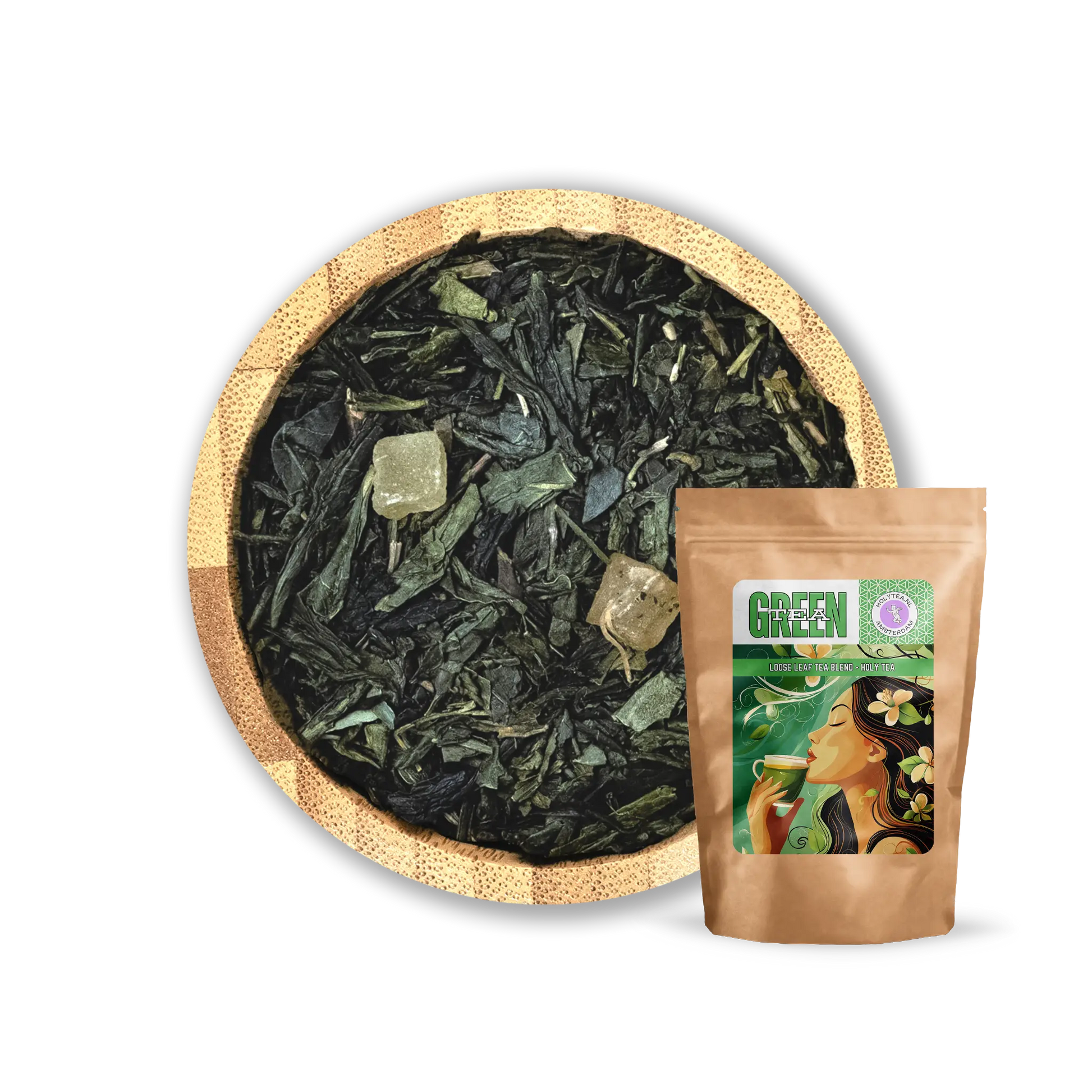 Forever Young – Antioxidant Green Tea with Pineapple & Aloe | Holy Tea - 50 Grams