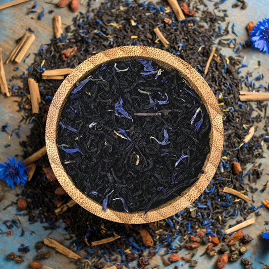 Black, Fruit & Herbal Tea Blend - Earl Grey Blue - Holy Tea Amsterdam