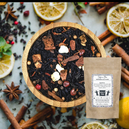 Mediterranean & Black Tea Blend - Saffron Chai - Holy Tea Amsterdam - 50G