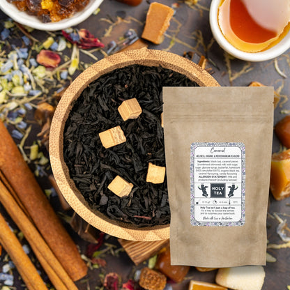 Black Tea Blend - Caramel - Holy Tea Amsterdam 100G