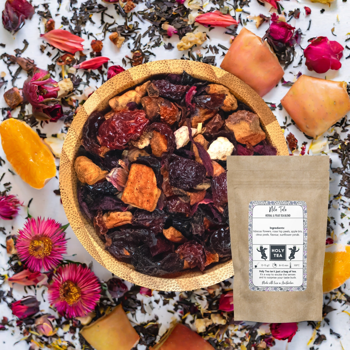 Herbal & Fruit Tea Blend - Nile Tale - Holy Tea Amsterdam - 50G