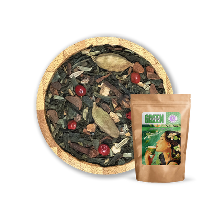 Mastiha Chai – Mediterranean Green Tea with Spices & Mastiha | Holy Tea - 50 Grams