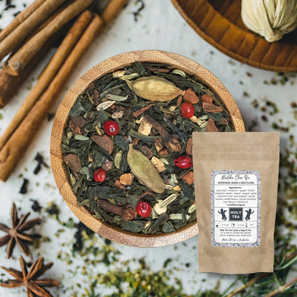 Mediterranean, Organic & Green Tea Blend - Mastiha Chai Bio - Holy Tea Amsterdam - 50G