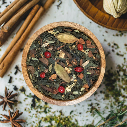 Mediterranean, Organic & Green Tea Blend - Mastiha Chai Bio - Holy Tea Amsterdam