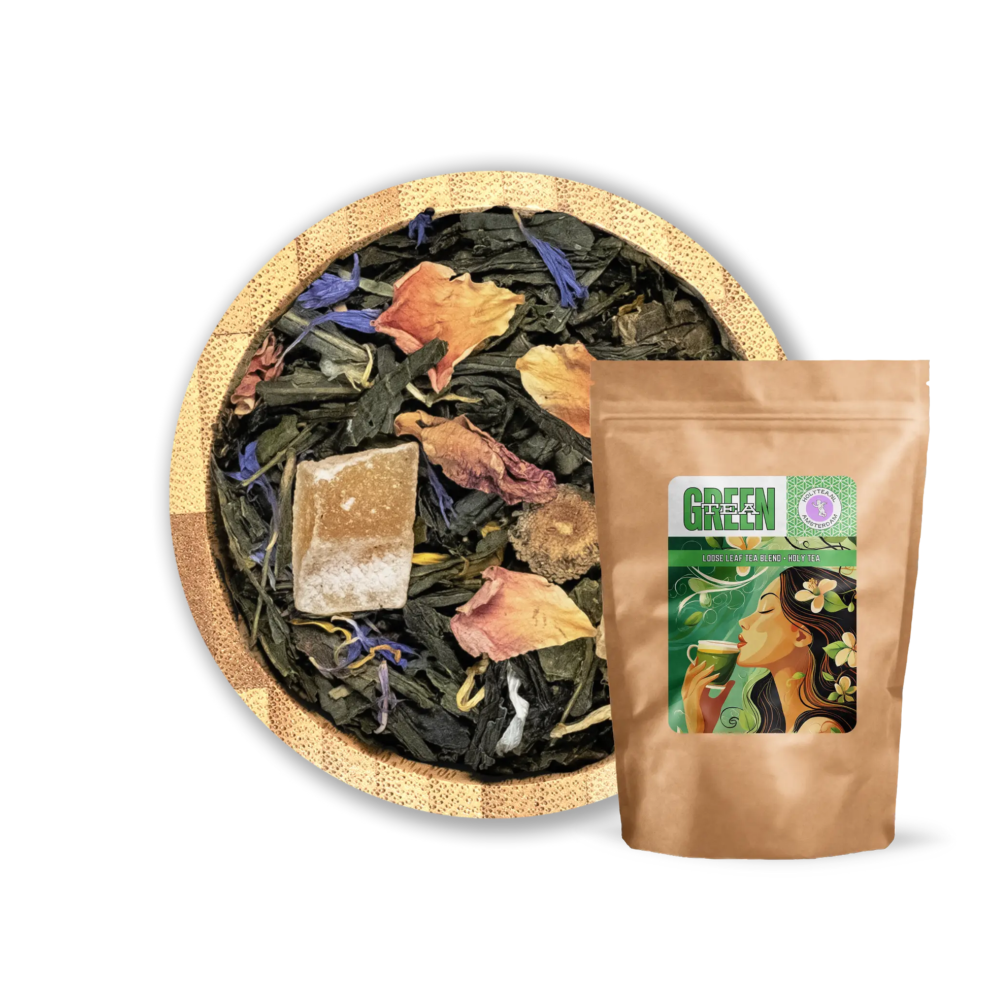 Morning Light – Green Tea with Mango & Floral Notes | Holy Tea - 100 Grams