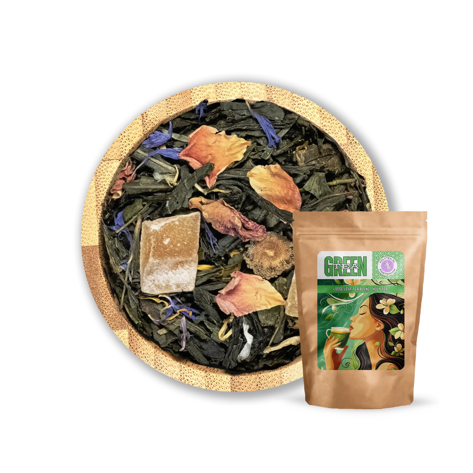 Morning Light – Green Tea with Mango & Floral Notes | Holy Tea - 50 Grams