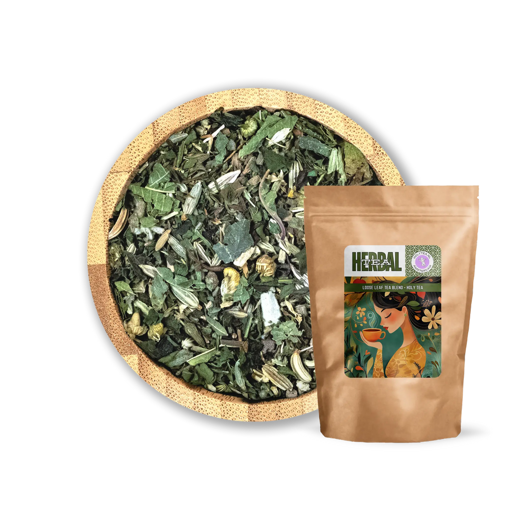 Olympos Secret - Mediterranean Herbal Tea with Greek Mountain Herbs - 100G