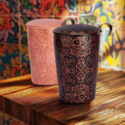 Porcelain mug TEAEVE Mandala