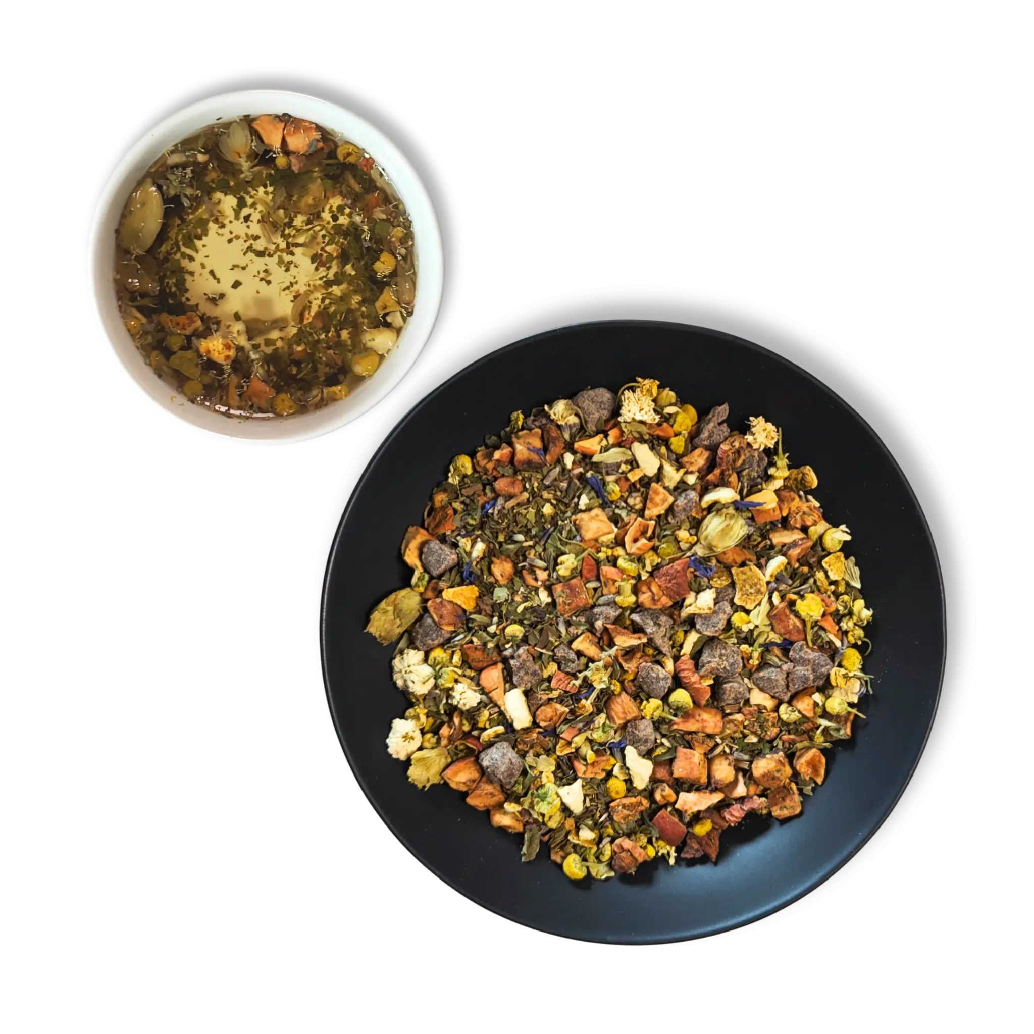 Serenity Blend – Té de Hierbas Relajante para Noches Tranquilas