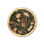 Aardbeienrabarber – Verfrissende groene thee met zoete aardbeien en zure rabarber