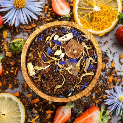 Rooibos, Fruit & Herbal Tea Blend - Summer Miracle - Holy Tea Amsterdam