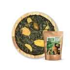 Teardrop of Chios – Thé Vert Méditerranéen avec Pistache, Amande & Mastiha