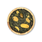 Teardrop of Chios – Thé Vert Méditerranéen avec Pistache, Amande & Mastiha