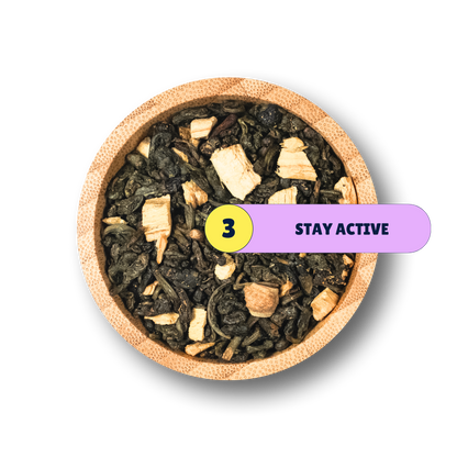 Premium Wellness Bundle | Herbal, Green Tea Blends | Holy Tea Amsterdam | Stay Active