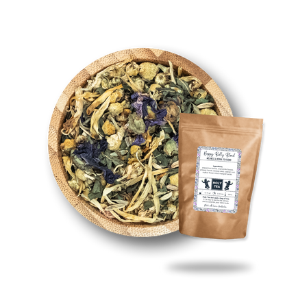 Wellness & Herbal Tea Blend - Happy Belly Blend - Holy Tea - 50G