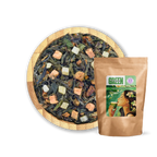 Sunlit Revival – Antioxidante Groene & Witte Thee met Citrus, Meloen & Appel voor Huidgezondheid & Zachte Energie