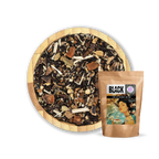 Silk Road Flame – Bold Chai Blend with Smoky Lapsang, Ginger & Carob
