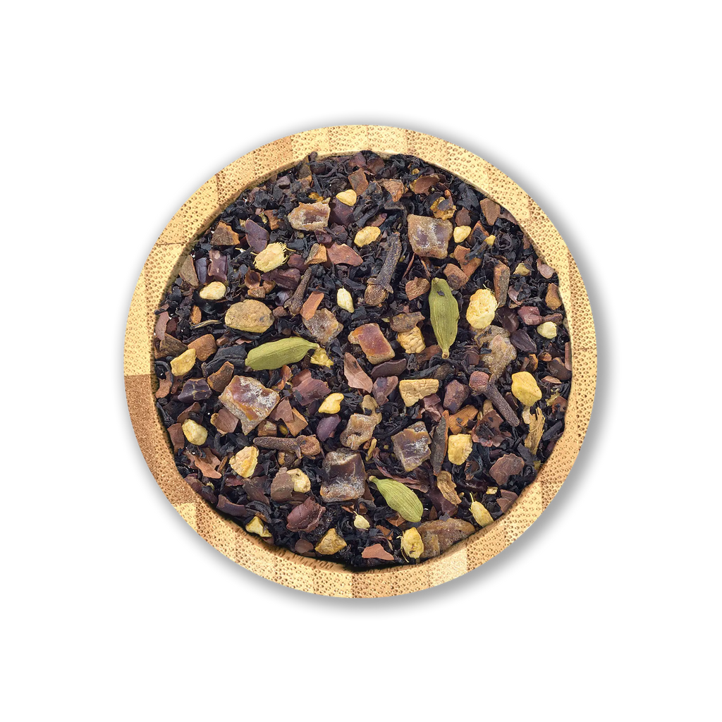 Cozy Hearth – Speculoos-Inspired Black Tea with Cinnamon, Ginger & Cocoa