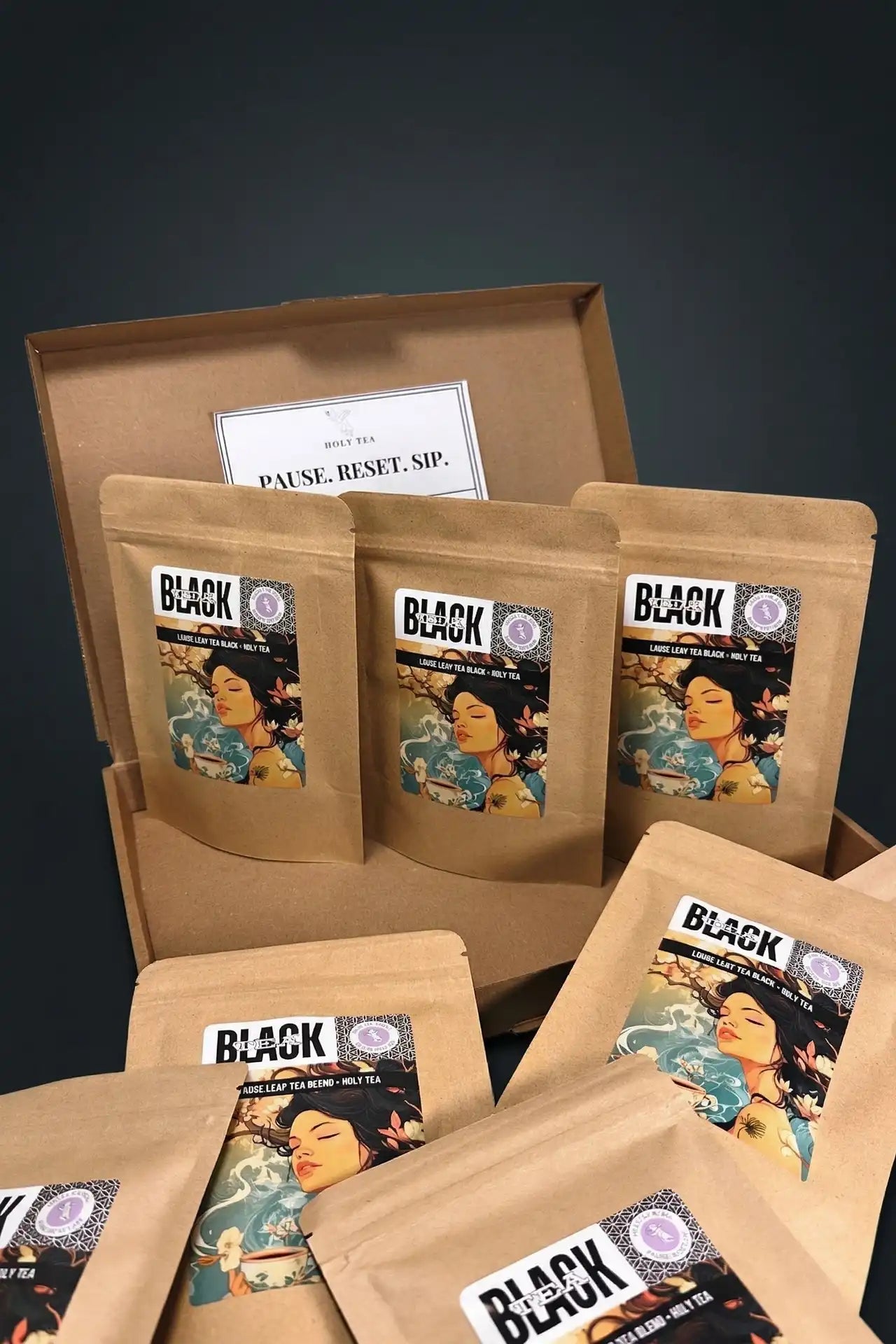 6-måneders forudbetalt teabonnement – 18 premium-blandinger + 1 måned gratis