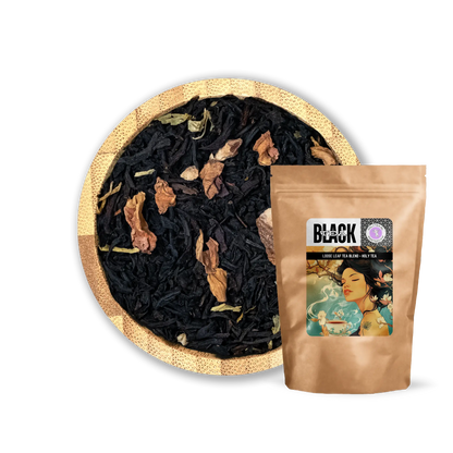 Sons of Nirvana – Exotic Black Tea with Lychee, Lemon & Rose | Holy Tea - 100 Grams