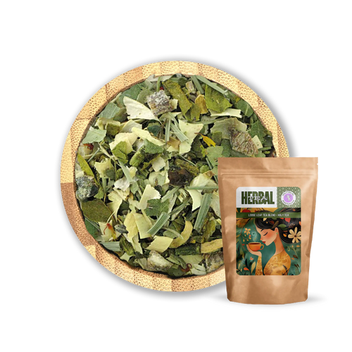 CalmWaves – Herbal Tea Blend with Lemongrass, Peach & Citrus Root